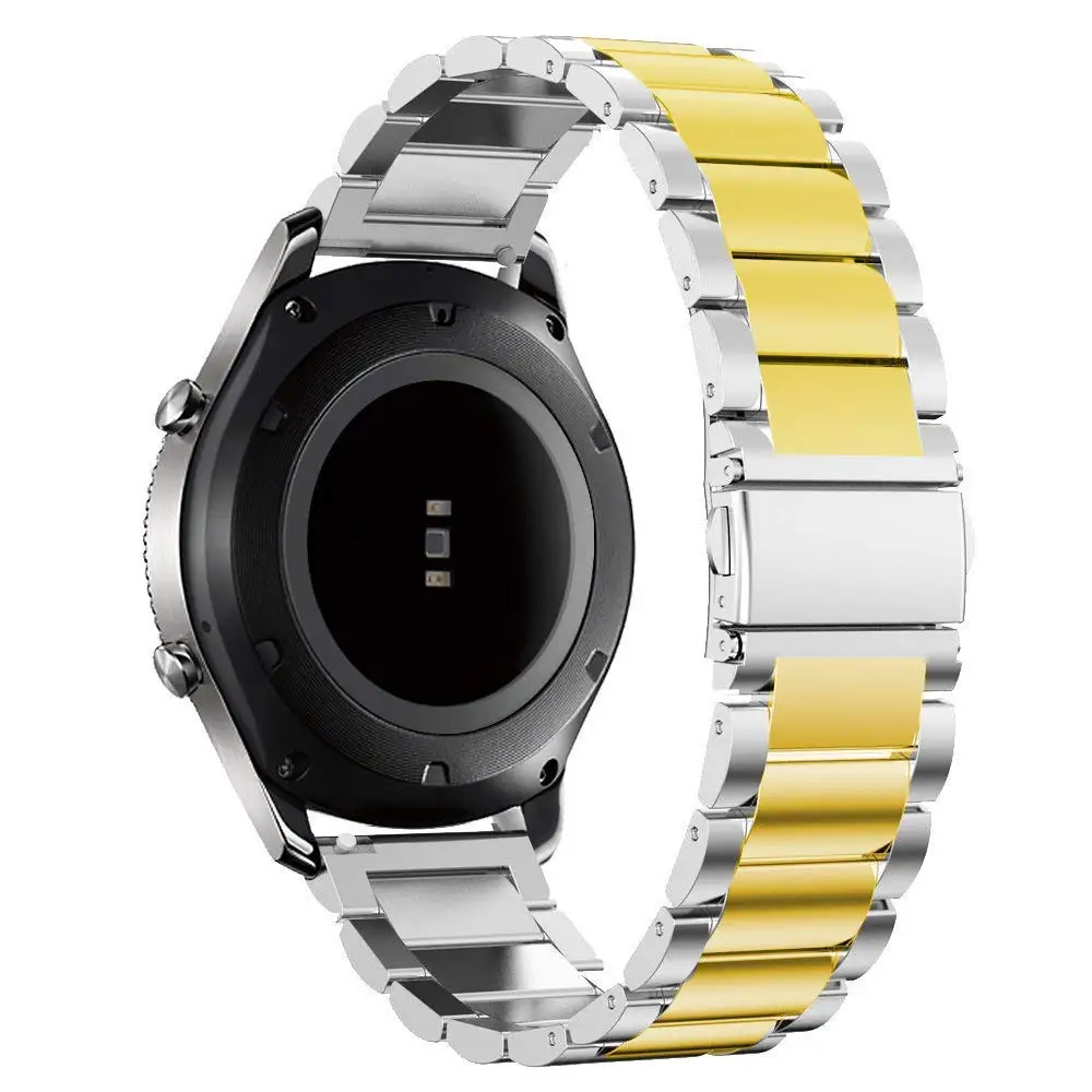 Stainless Steel Smartwatch Strap - 20mm/22mm Adjustable Band
