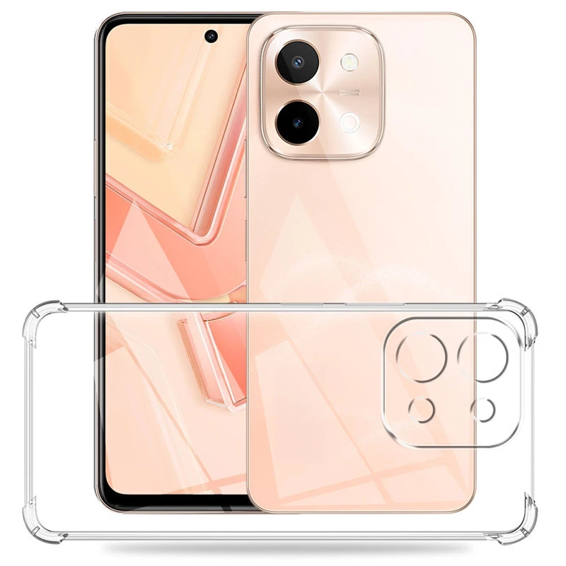 Shockproof Airbag TPU Clear Silicone Soft Phone Case Back Cover
