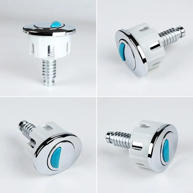 920L Universal Double Flush Toilet Water Tanks Button Oval-shape Push Button Flush Toilet Water Tanks Bathroom Accessory