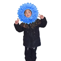 Sunflower Costume Headgear (Blue)