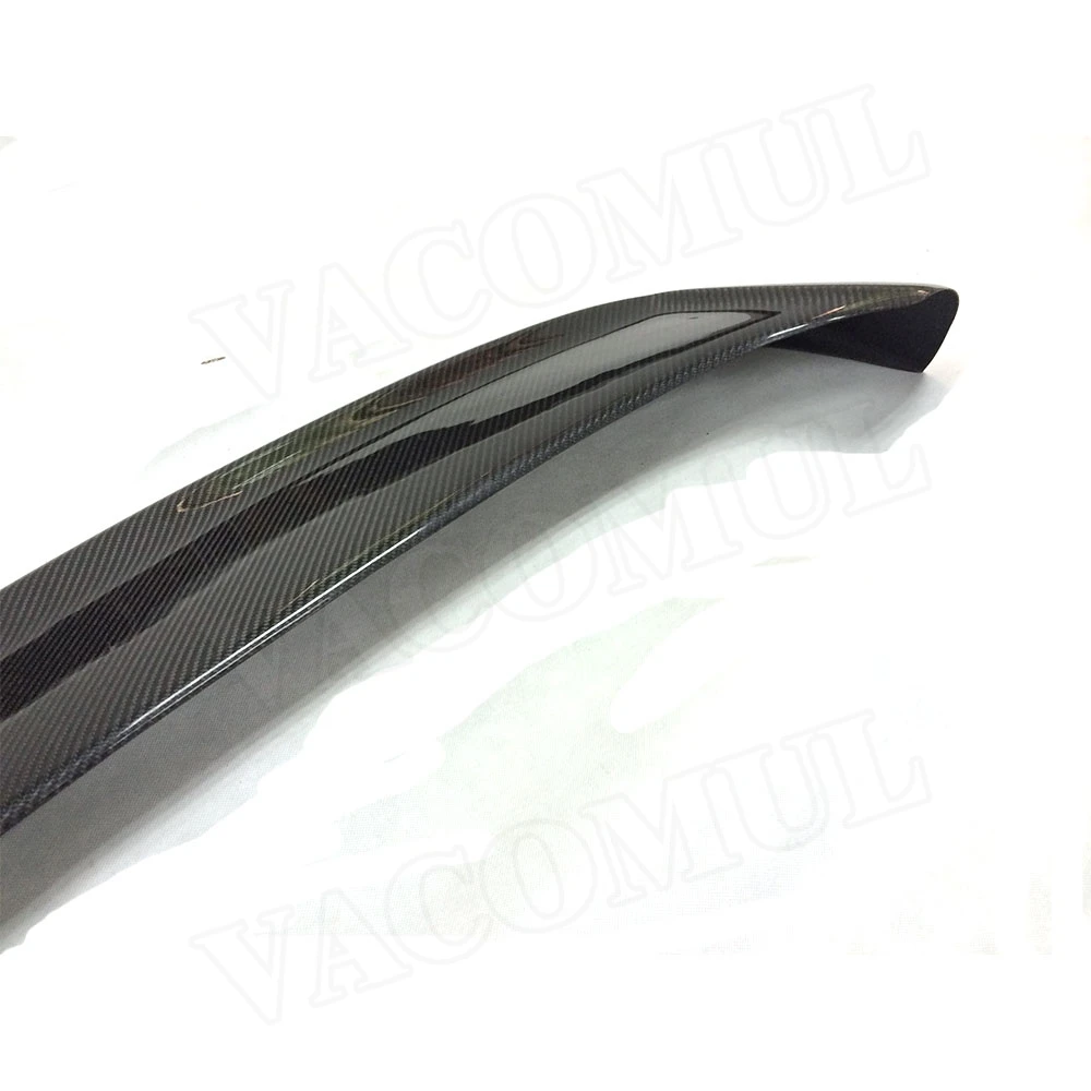 탄소 섬유 리어 루프 스포일러 윈도우 윙, VW 골프 6 VI MK6 GTI R20 스포일러, 2010-2013 OS 스타일, 베이스 범퍼 트렁크용 아님