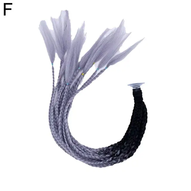 Decorazione Casco Motociclo BESPORTBLE - Cresta Verde Trecce Parrucca Per Casco Moto Ed Equitazione - Foto 9