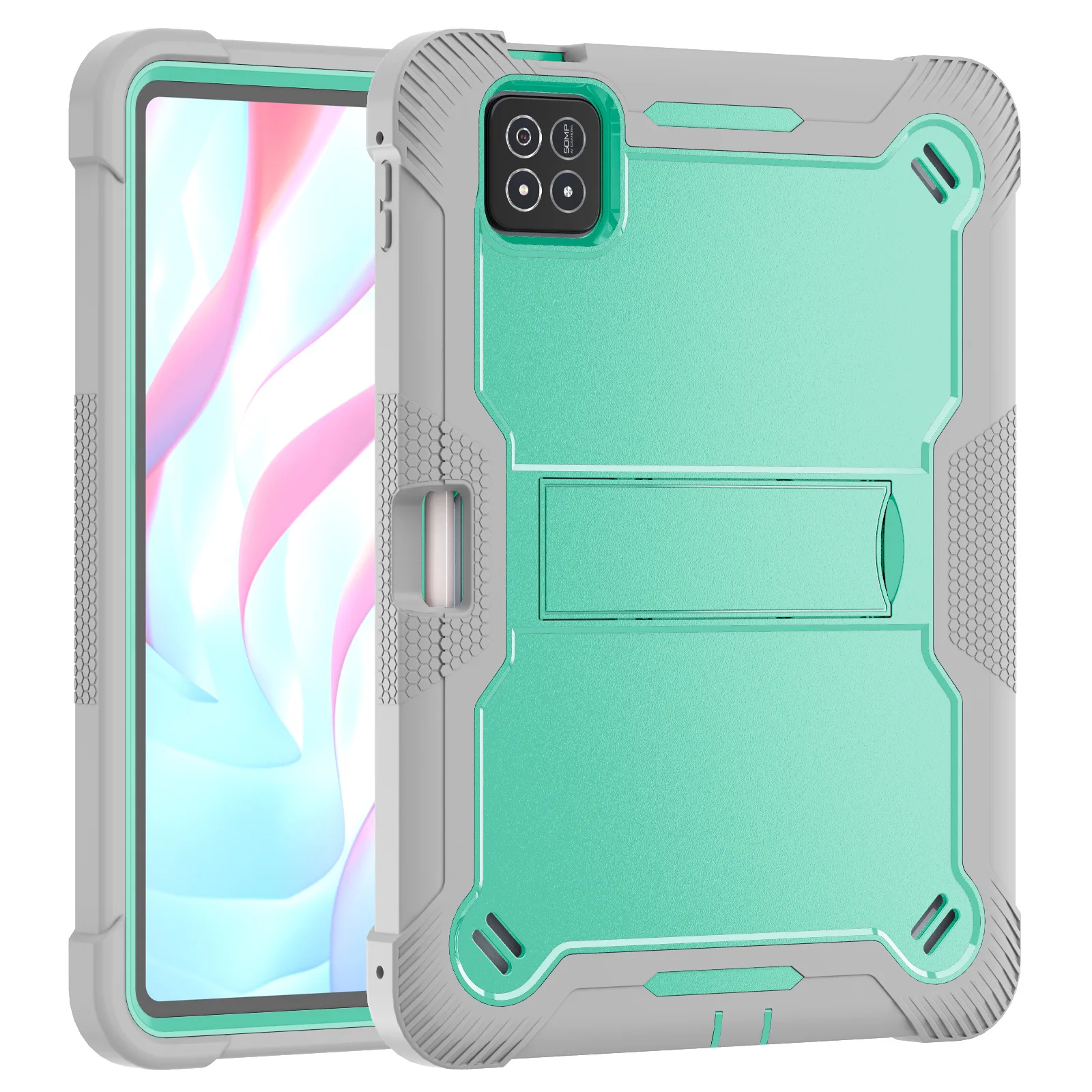 Enhanced Protective Stand Tablet Case - Thick Shockproof Cover