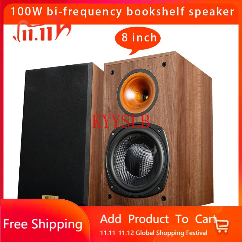 スピーカー・ウーファー Classic Hi-Fi Bookshelf Speaker SP-2080 SP-2080 5.25 Inch 2-Way Crossover HIFI Professional Speaker