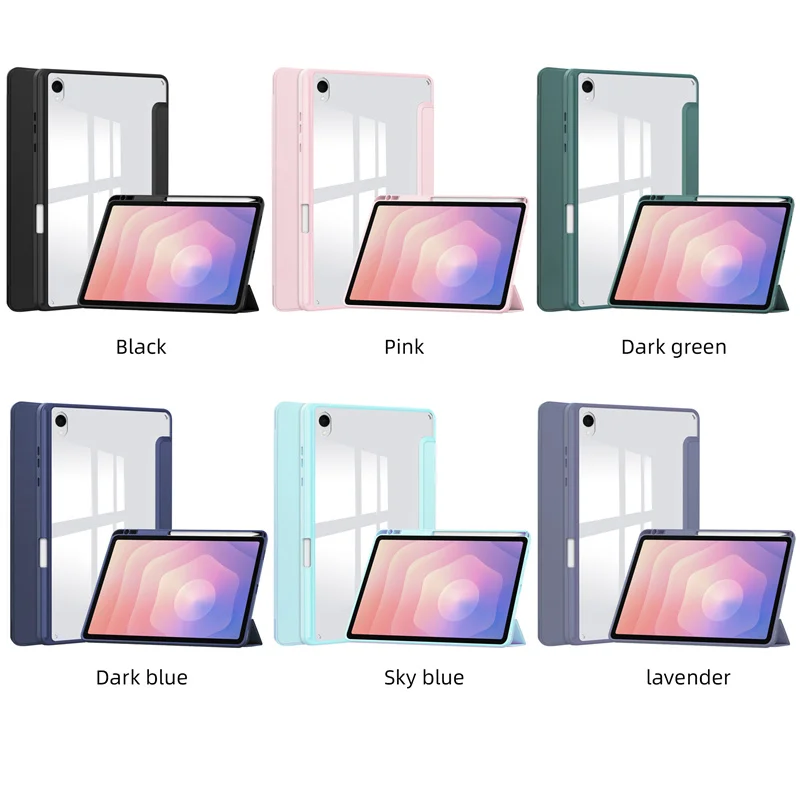 Enhanced Product Title:  
Premium Magnetic Acrylic Hard Back Case with Pen Holder