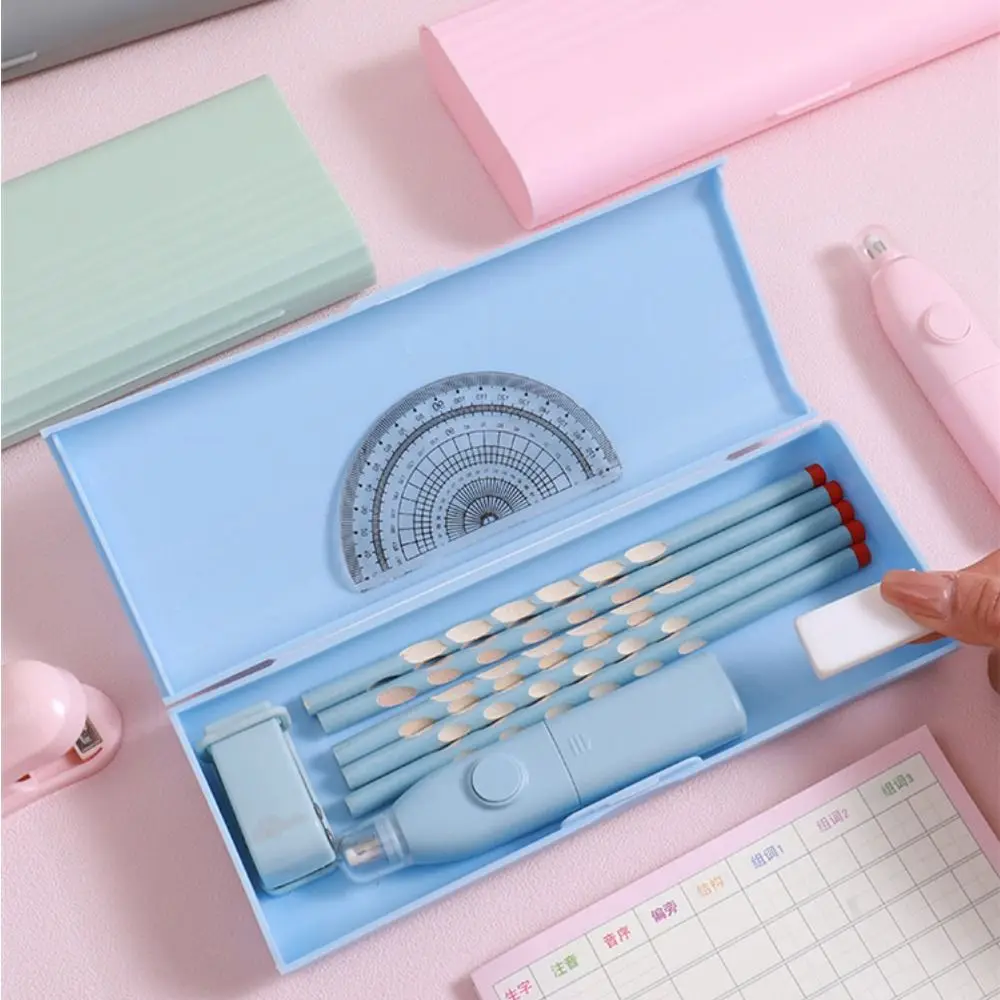 

Женская Пыленепроницаемая пластиковая ручка-карандаш, настольный органайзер, многофункциональная настольная коробка для хранения