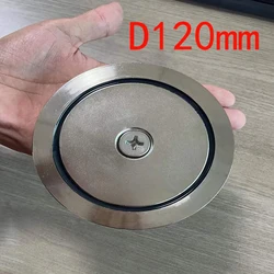 D120 Ultra Large Strong Neodymium Magnet Fishing Magnetic Pot Ring Super Powerful Salvage Magnets Search NdFeB Rare Earth Magnet