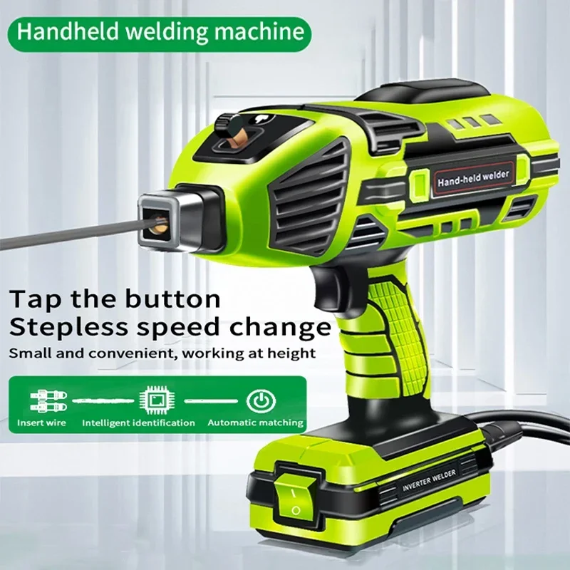 Arc Welders Electric Welding Machine 4600W 110/220V Handheld Electric Welder Household Industry Automatic Welding Equipment Tool Portable Welder Electric Welder Mini Welder