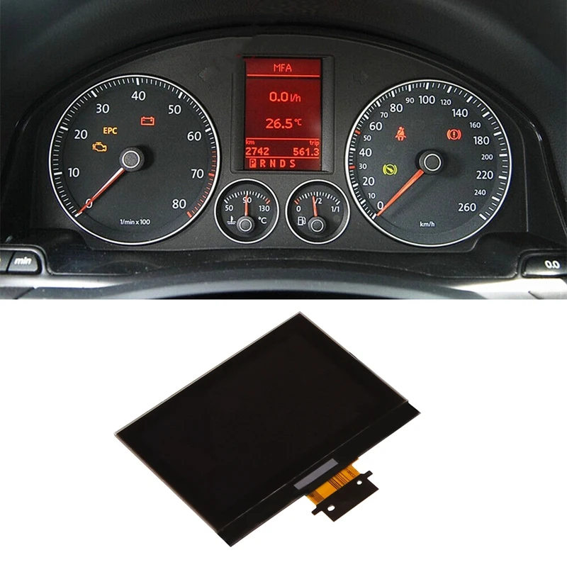 Lcd Display Screen For Speedometer Instrument For Vw Jetta Passat Golf