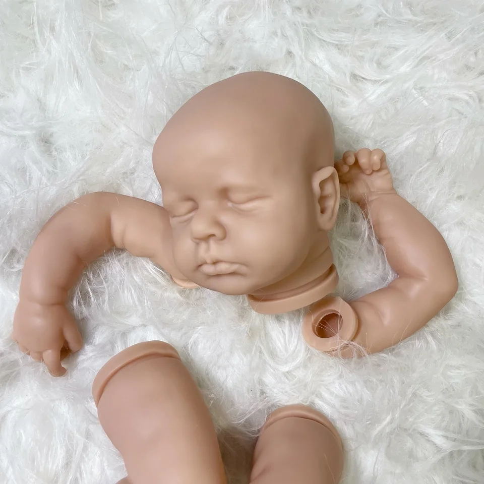 Reborn Baby Dolls Silicone Full Body , 22Pouces 55Cm Réaliste Bebe
