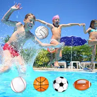 Inflatable Ball PVC Beach Ball Swimming Pool Party Toy Blowing Basketball Football Rugby Baseball Volleyball Safety 2