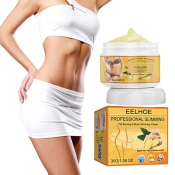 300/50/30g Massage Body Toning Slimming Gel Loss Weight Shaping Burning Fat Ginger Cream Health Care Muscle Relaxation - Thumbnail 2