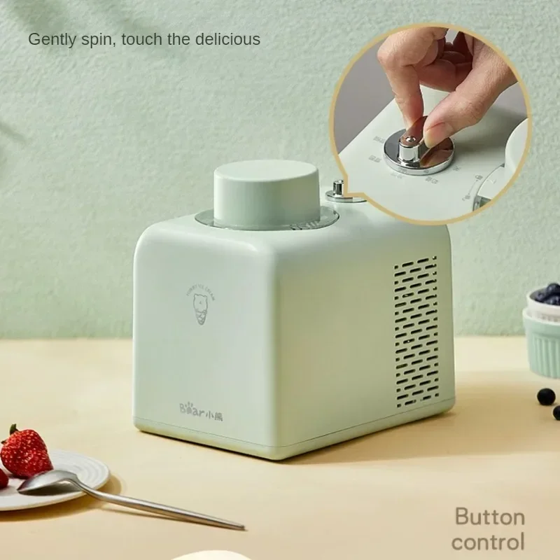 Icecream Maker Homemade Automatic Yogurt Cone Machine Kitchen Appliances