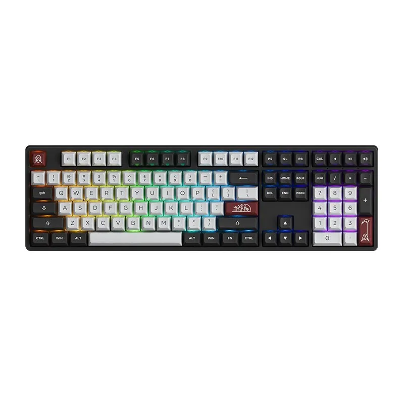 

Akko 5108S Dracula Castle Full-Size Wired Mechanical Gaming Keyboard RGB 108-key with ASA PBT Double-shot Keycaps
