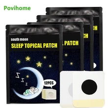 

12-48Pcs Sleeping Patch for Children Adult Improve Insomnia Neurasthenia Soothing Better Sleep Aid Sticker Medicine Herbs China