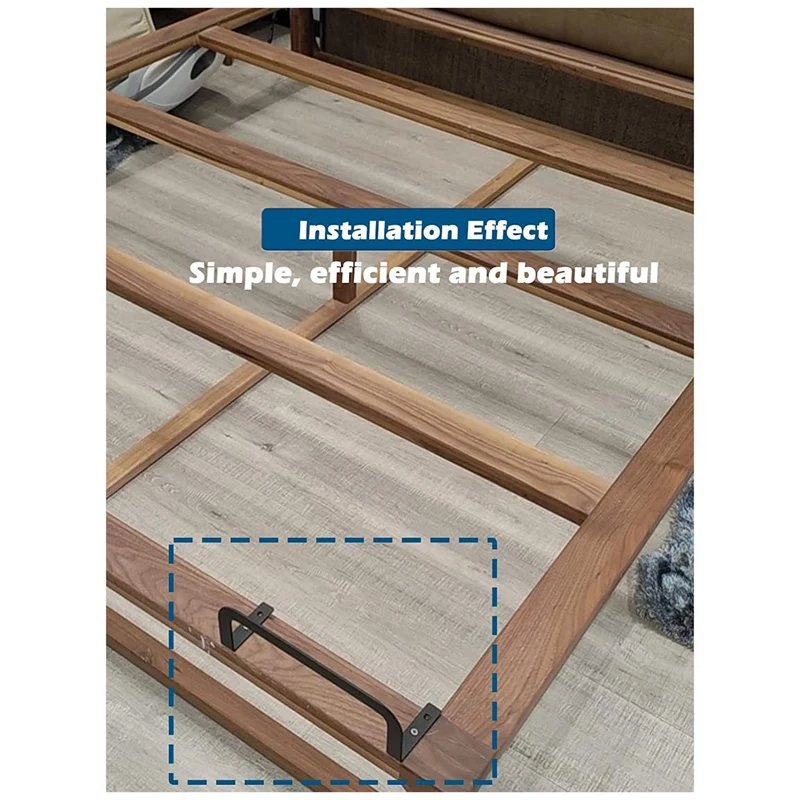 2PCS Mattress Retainer From Sliding Slide Stopper To Prevent Sliding Holder In Place Gripper Metal