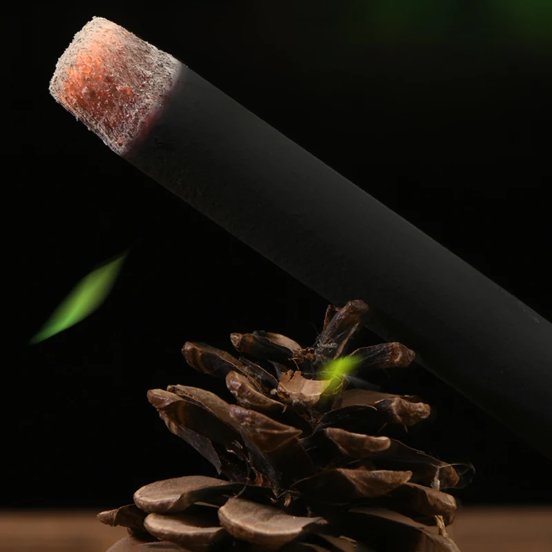 30Pcs Japanese Style House Use Slight Smoke Moxibustion Stick Moxa Therapy Bamboo Burner Warm Body Acupoint Meridians Massage