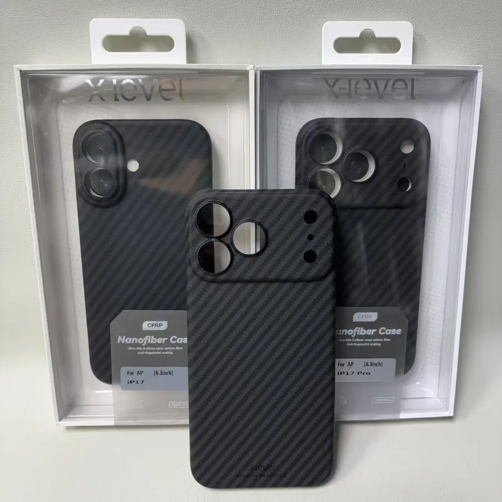 Premium 1500D Carbon Fiber Ultra-Thin Phone Case - Luxury Business Rugged Protection
