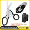 Multifunctional Belt Cutting Scissors Raptor First Aid Expert Tactical Folding Scissors Outdoor Survival Tools Combo Tijeras 1
