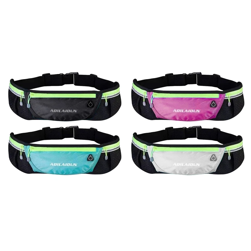

ADILAIDUN Sports Waist Bag Outdoor Phone Anti-Theft Personal Multi-Function Running Waist Bag Waterproof Travel Bag