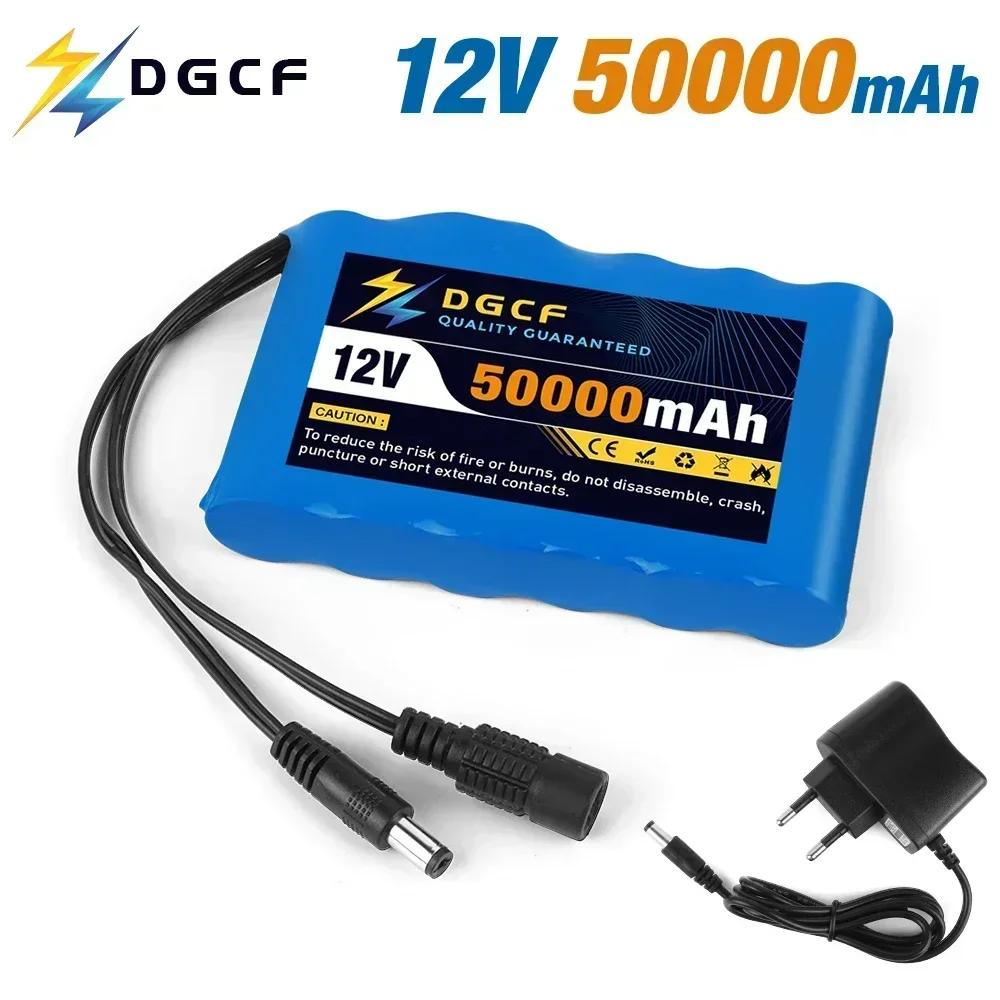 

12V 3S2P 30000mAh 18650 lithium battery pack for LED lights, speakers, instrument monitors, and chargers
