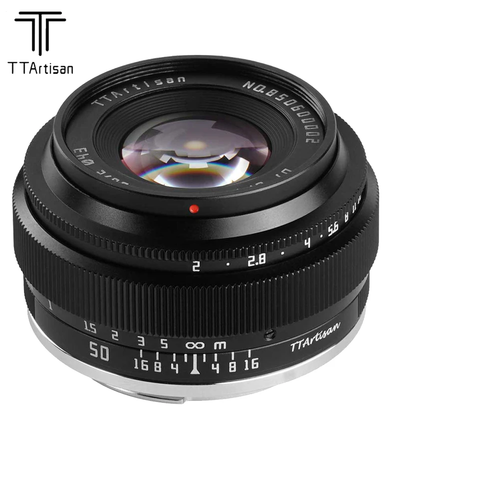 

TTArtisan 50mm F2 Prime Lens Full Frame Manual Focus for Sony E Canon EOS M RF Fujifilm X Leica L Nikon Z Panasonic Olympus M43