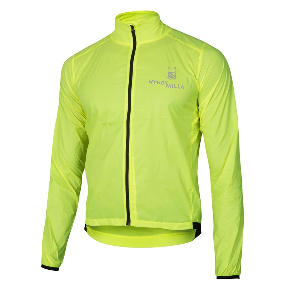 Men Cycling Windbreaker Lightweight Long Sleeve Jacket Keep Dry