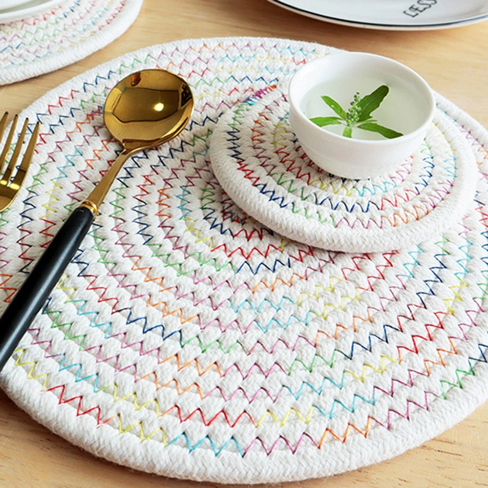 11cm Soft Acrylic Thermal Insulation Tablemats Flower Cup Mat Ins Style Clear  Placemats Protective Kitchen Coaster Tableware - AliExpress