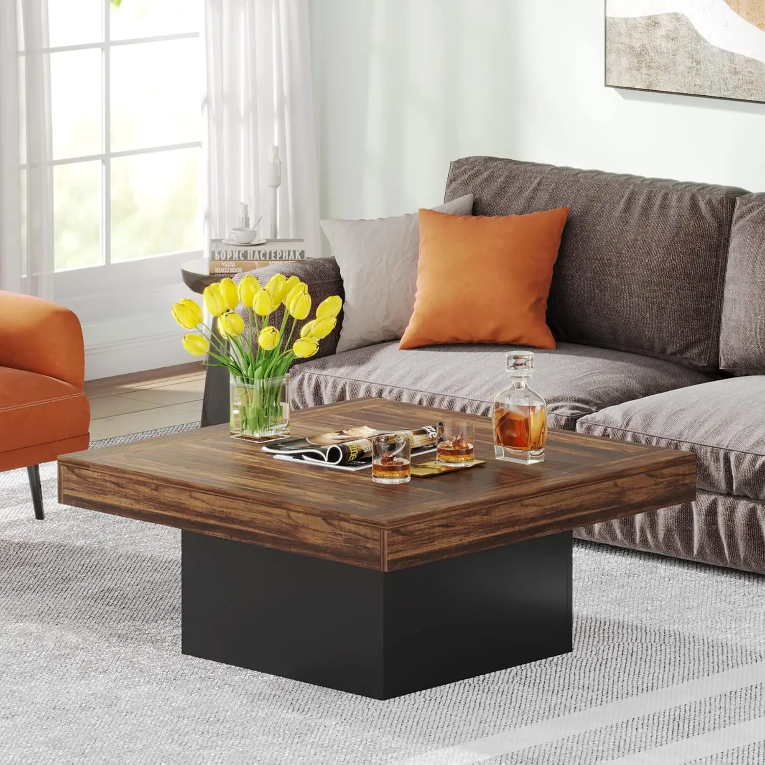 Square LED Coffee Table 4