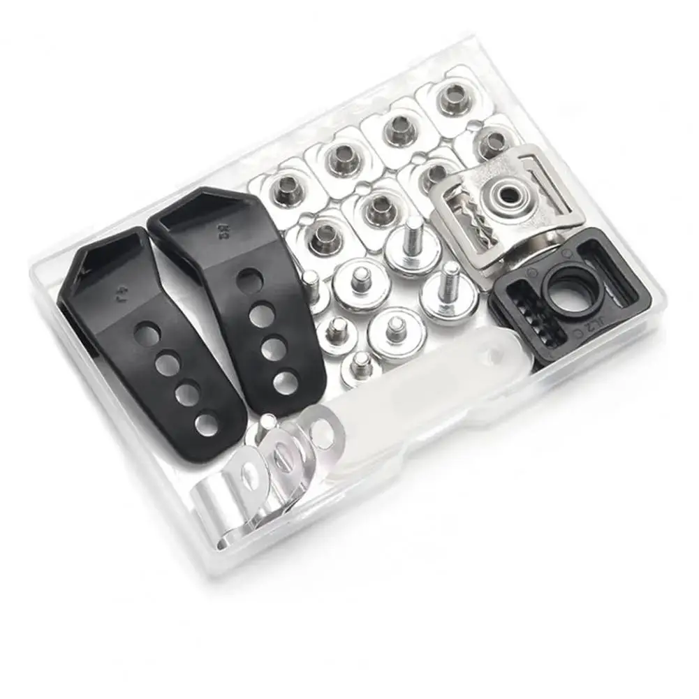 31Pcs/Set Hockey Helmet Repair Kit with Screws Nuts Gaskets Clips Screwdriver Universal Rugby Baseball Softball Helmet Repair Re