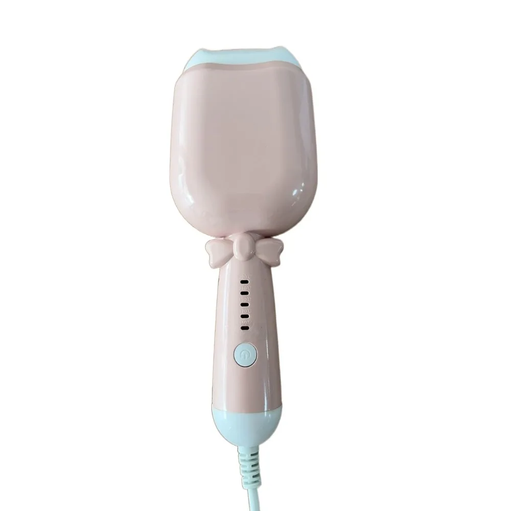 32-міліметрова паличка для завивки пляжних хвиль, що запобігає опікам, швидко нагрівається, іонна плойка для волосся, проста у використанні, 5-швидкісна плойка для завивки Waver