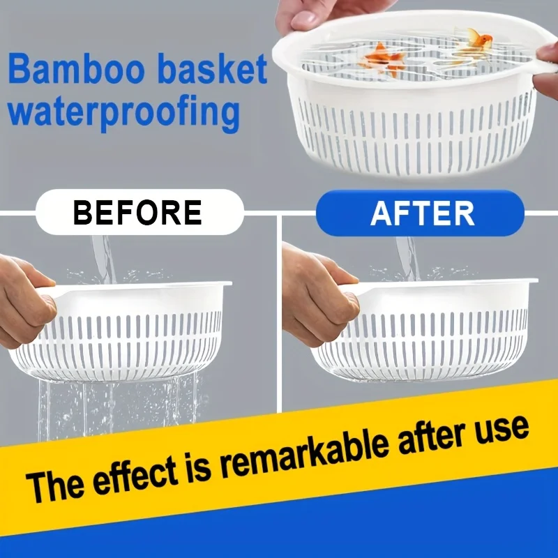 Super Invisible Transparent Waterproof Sealant, Nano Leak-Proof Coating, Crystal Clear Sealing Glue -Once solution the recurring 5