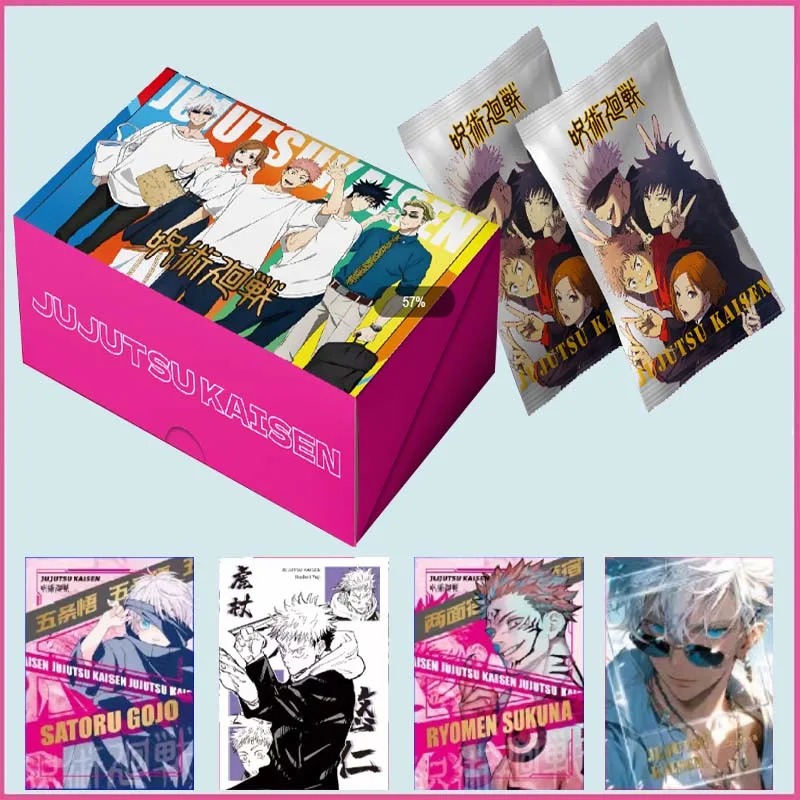 

Новая коллекционная карточная коробка Kayou juютсу Kaisen, все наборы, аниме персонаж, редкая флеш SSR карта, эксклюзивная версия, карточка, настольная игра, игрушки
