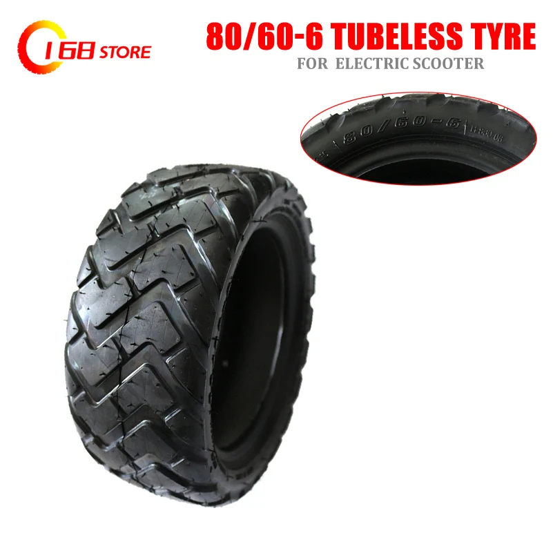 Good quality 80/60-6 Vacuum Tubeless tire /Tyre For E-Scooter Motor Electric Scooter Go karts ATV Quad Speedway