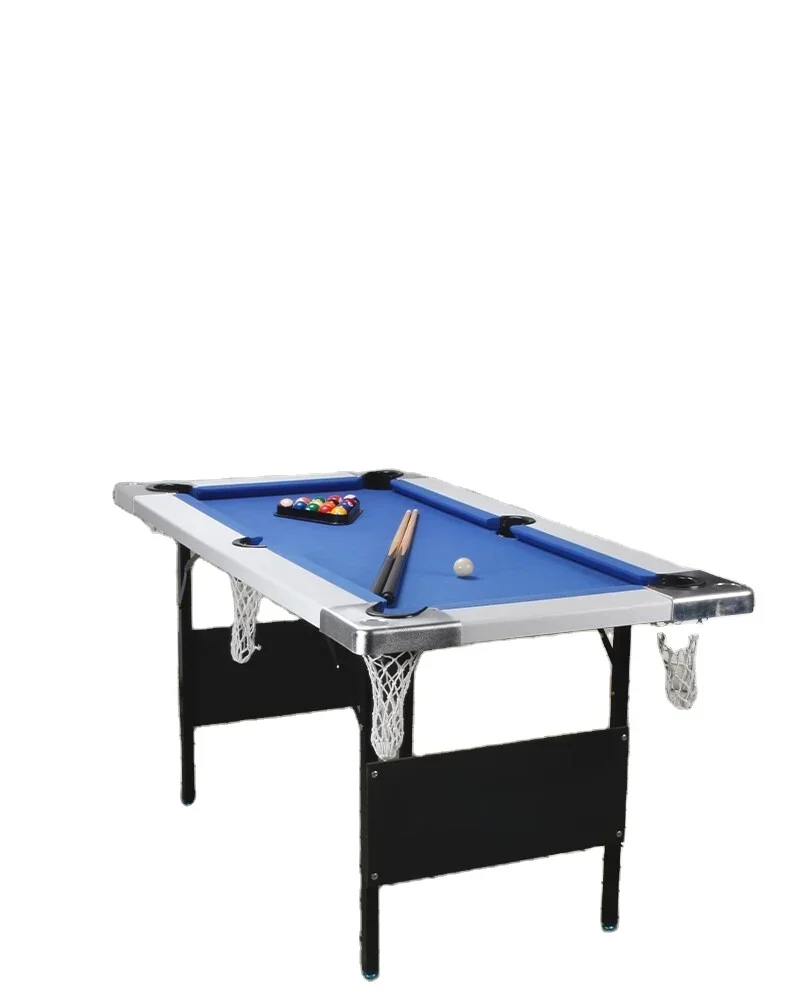 Pool Table, Folding Mini Table, 7ft Snooker Table for Home Kids Game