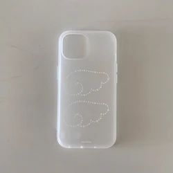 Korean Angel Wings Cartoon Phone Case - Lovely Y2K Style Lucky Cover - iPhone 12 Pro (A)