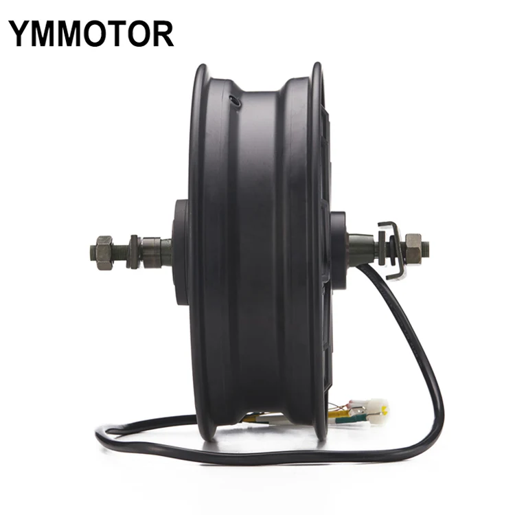 12 Inch 1500W Custom Powerful Brushless Electric Motorcycle Starter Hub Motor