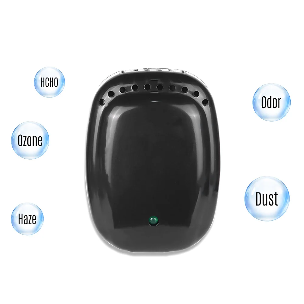 샤오미 유핀 미니 공기청정기, 음이온 제거 및 포름알데히드, PM2.5, 연기, 냄새까지 깔끔하게 제거하는 HEPA 이중 필터 시스템 함유 8 욕실 주방 거실용 휴대용 미니 공기 청정기, 냄새 제거 살균기, 오존 발생기, 5mg/h