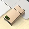 Creative Metal Time Lock Box for Cigarette USB Self-discipline Smart Tobacco Case with LED Display Aided Smoking Cessation 2