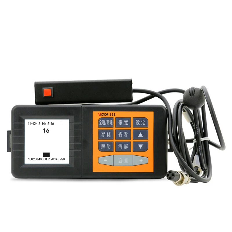 

VICTOR 528 /538 Water Pipe Leak Detector Searching Confirming The Location Of Water Pipe Leak Pressure Pipe System Instrument