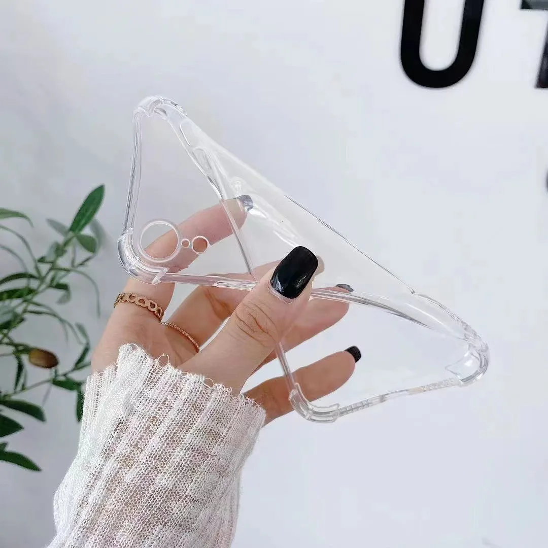 Shockproof Clear Soft Bumper Transparent Phone Case
