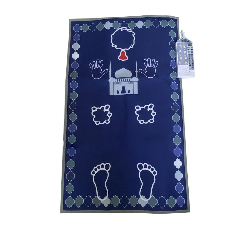 All New Talking Praying Mat Child Educational Interactive Prayer Rug Salah Muslim Carpet Kids Islam Electronic Worship Blanket prayer mat