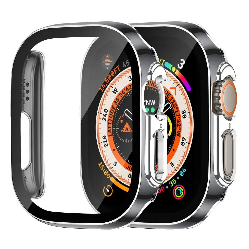 Apple Watch Ultra Durable Case with Tempered Glass Screen Protector