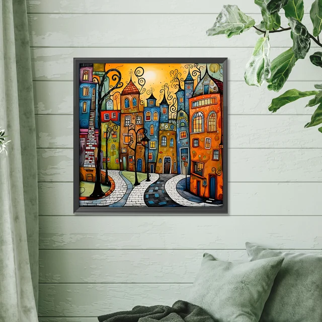 Kit Diamond Painting 5D - 30x40cm, Con Strass E Attrezzi, Per Decorazione Casa Fai Da Te - Foto 14