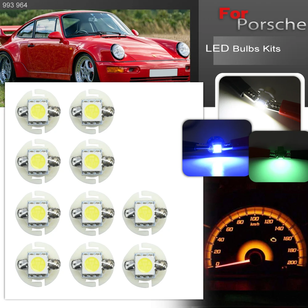 Led Gauge Speed Dash Lampadine Quadro Strumenti Luce Per Porsche 993 1995 1996 1997 1998 Per Porsche 964 1989 1990-1994