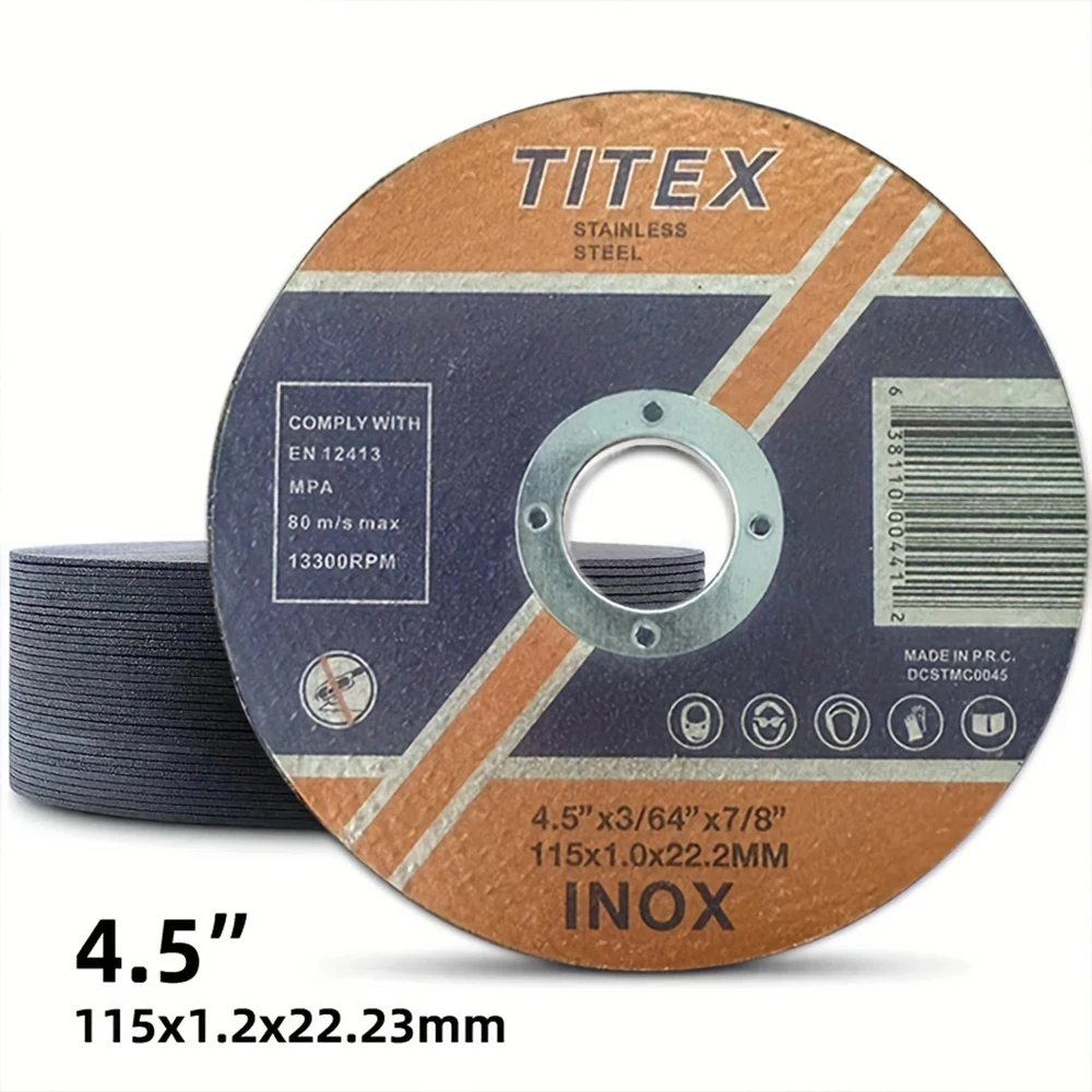 4-1/2 inch 115mm Metal Cutting Disc Resin Grinding Wheel Disc For Stainless Steel Iron Angle Grinder Cutting Circular Saw Blade
