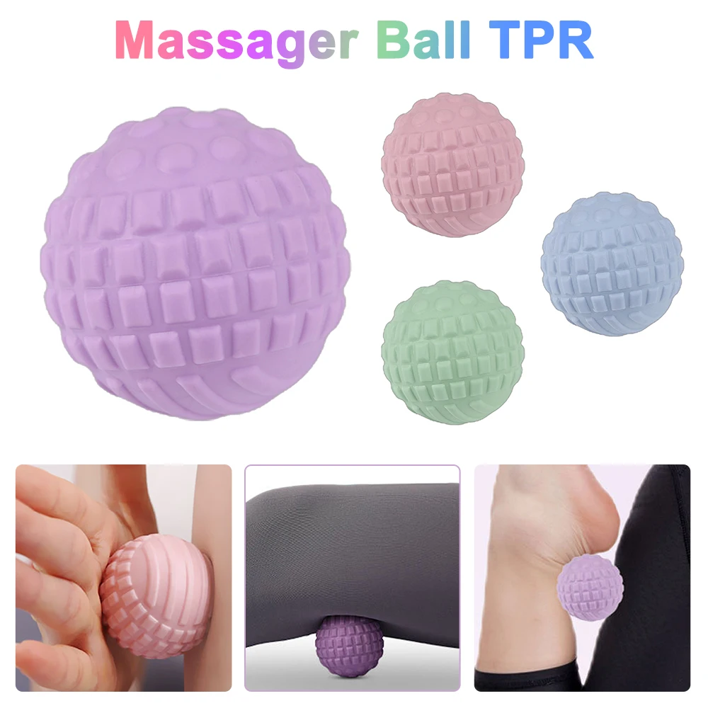 TPRMassageAdsorptionBallMenWomenPortableThoracicSpineMassagerLightweightRelievePain