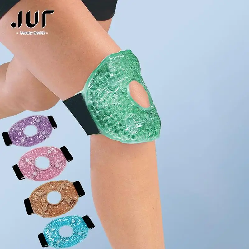 

Гелевый пакет для льда, многоразовый компрессионный терапевтический пластырь холодного и горячего прессования, мягкий Сумочка для локтя и льда, двусторонний бандаж для коленного сустава, снятие боли в локте