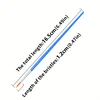 100pcs Paint Brushes Set for Kids Acrylic with Flat Round Pointed Paint Brushes Craft Watercolor Oil Painting Brushes 3