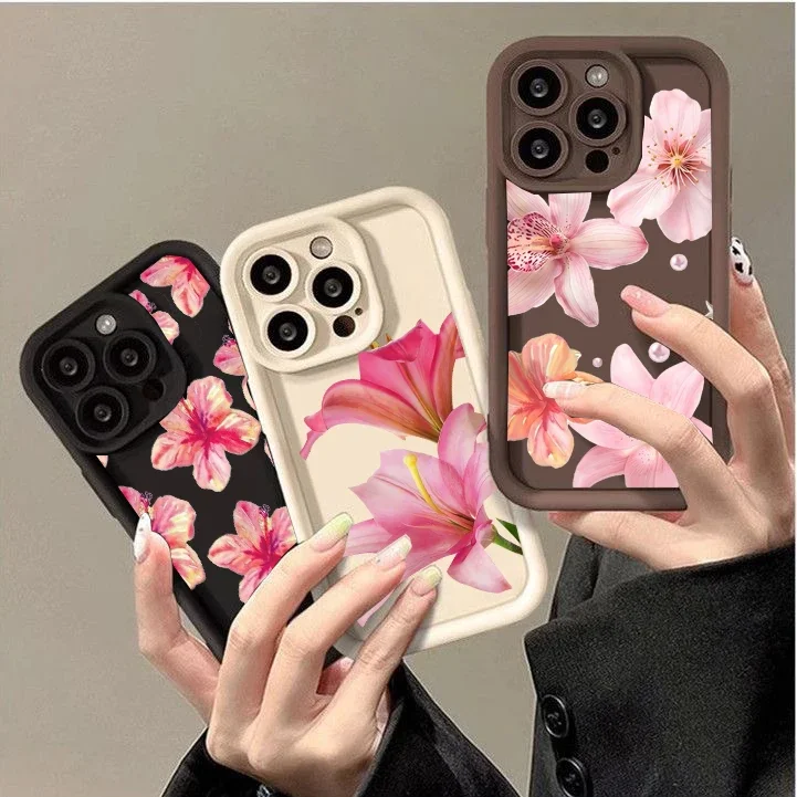 Lily Flower Design Phone Case